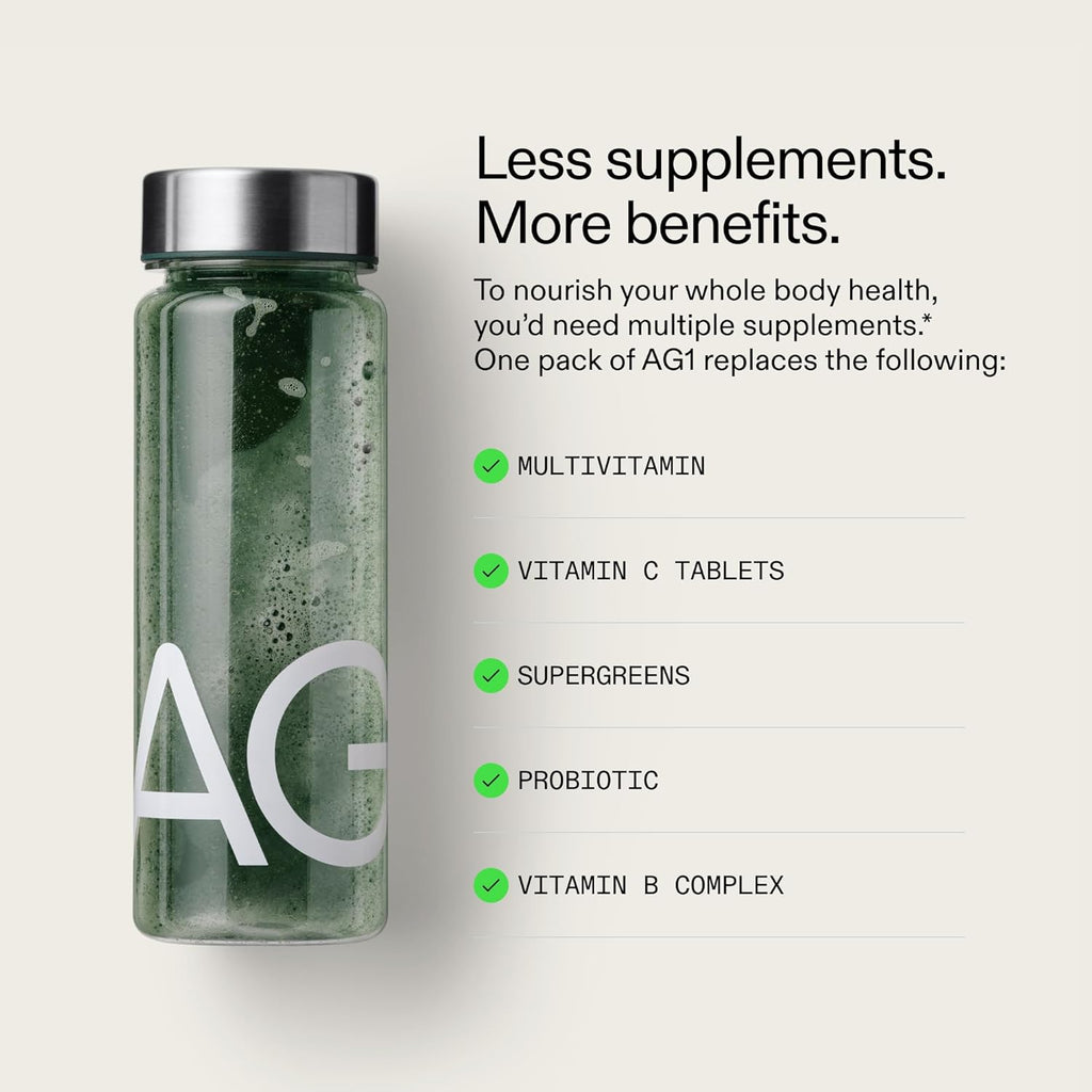AG1 Athletic Greens 12.7 oz 360g Powder Supplement - Prostatewellstore.com