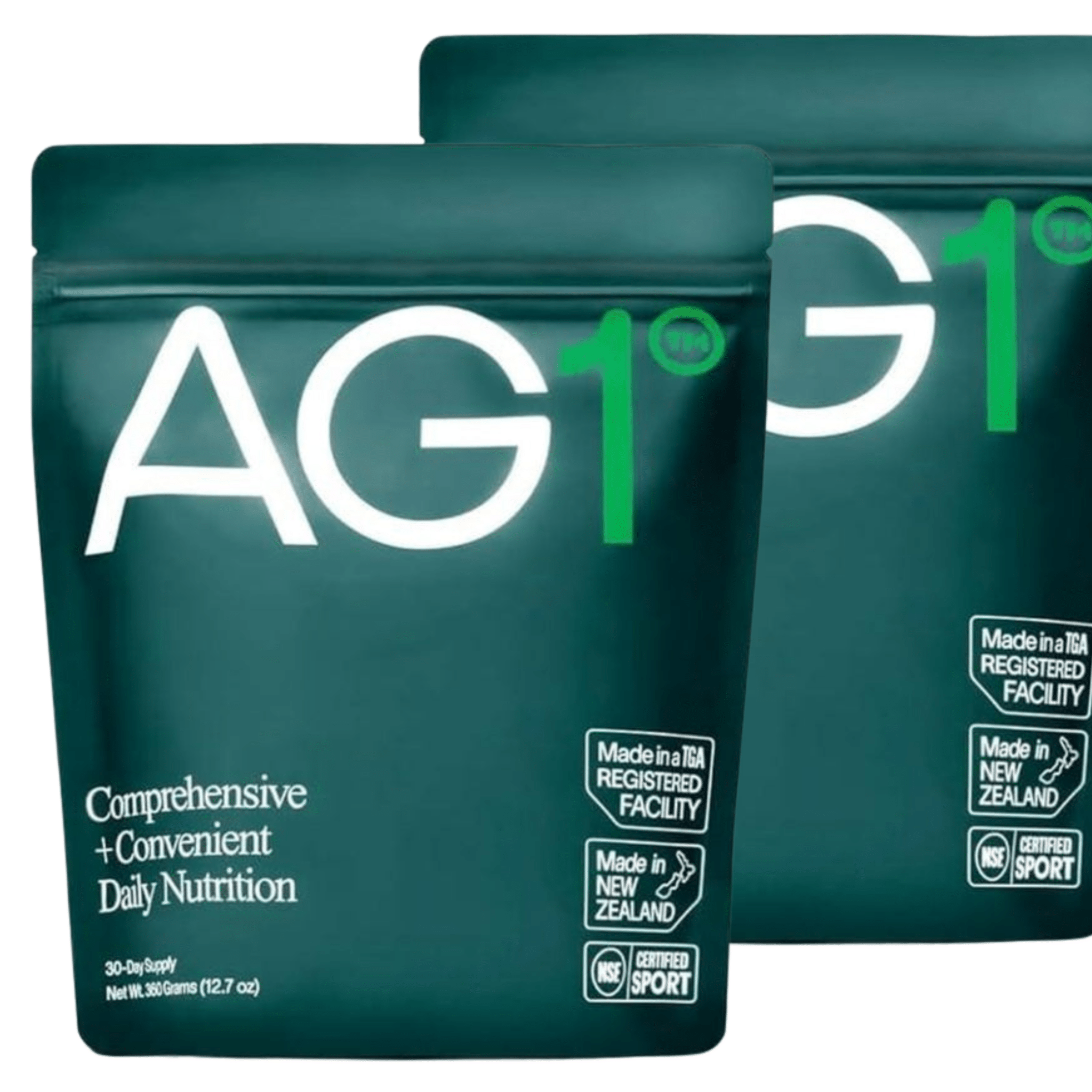 AG1 Athletic Greens 12.7 oz 360g Powder Supplement pack of 2 - Prostatewellstore.com