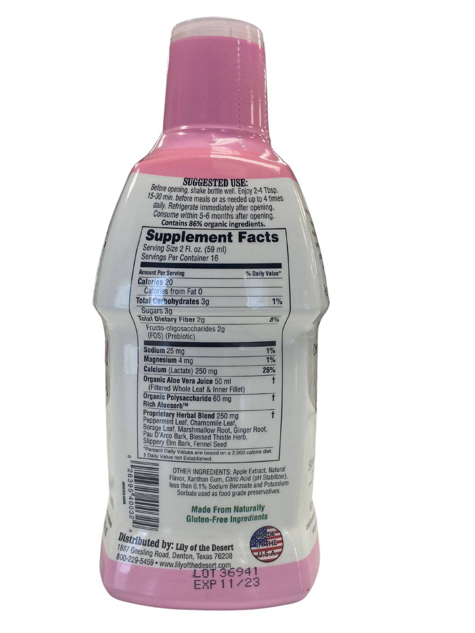 Aloe Herbal Stomach Formula - Prostatewellstore.com
