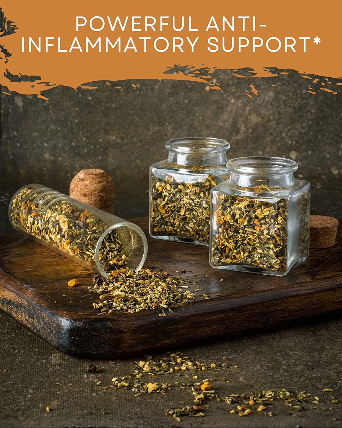 Anti - Inflammatory Tea, Turmeric Ginger Herbal Blend | Organic & Kosher - Prostatewellstore.com