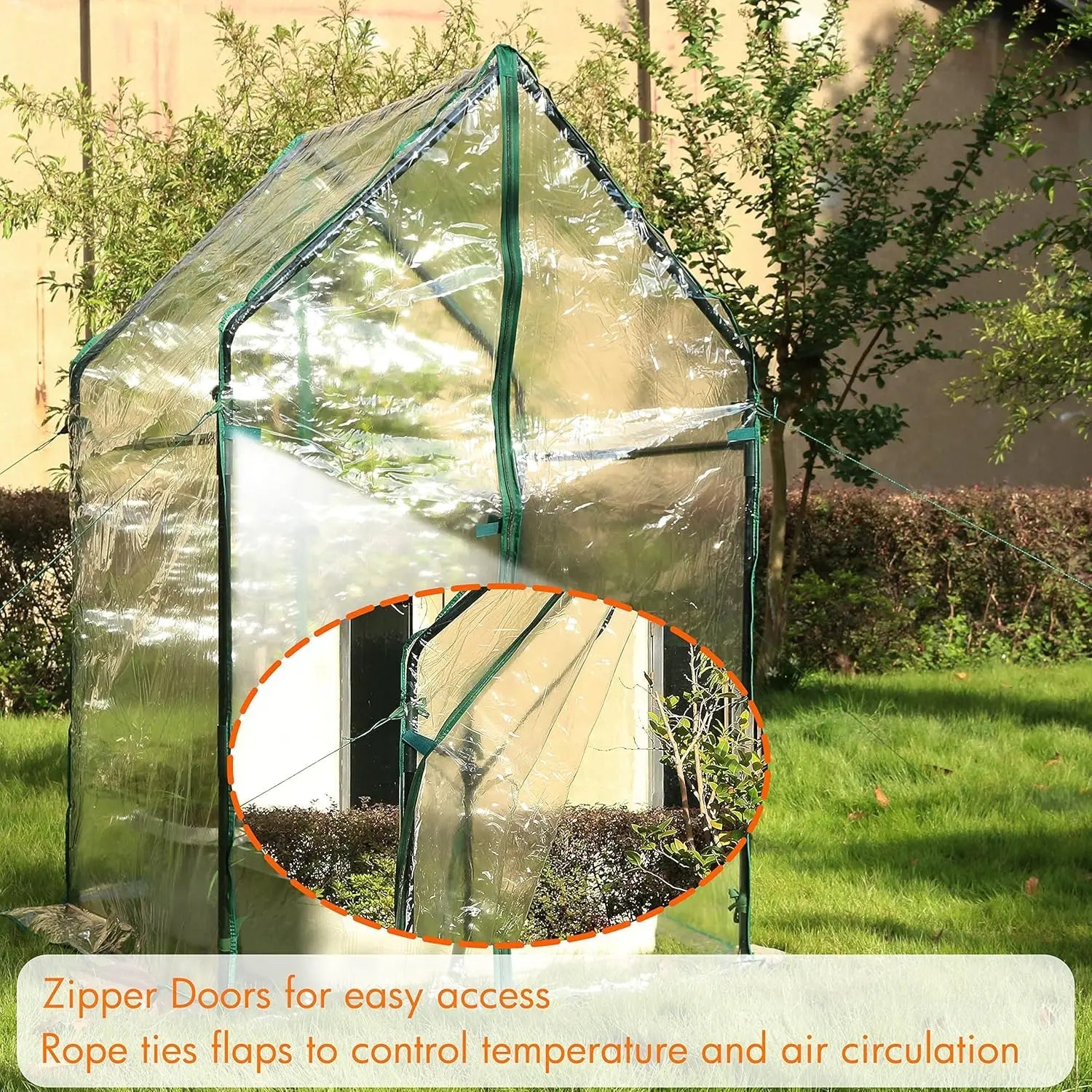 Cedar Raised Garden Bed with Greenhouse Cover - Prostatewellstore.com