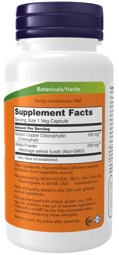 Chlorophyll 100 mg - Prostatewellstore.com
