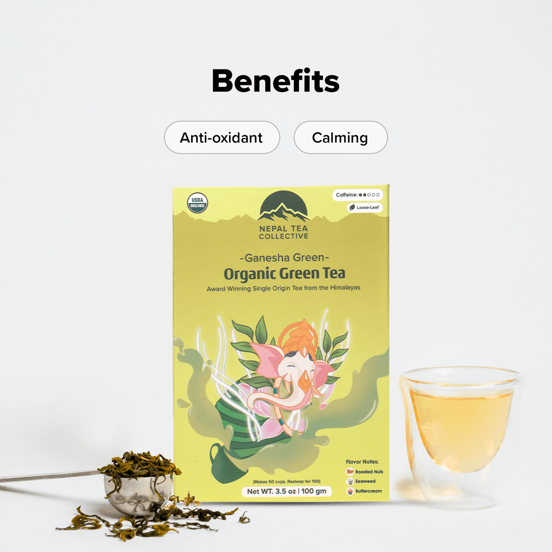 Ganesha Green - Organic Green Tea - Prostatewellstore.com