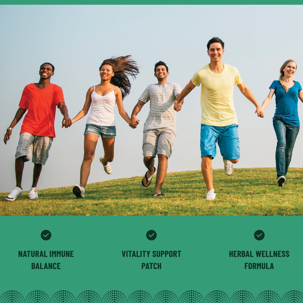 ImmuShield Patches Daily Wellness with Vitamin D3, Zinc & Plant Extracts, 36 patches - Prostatewellstore.com