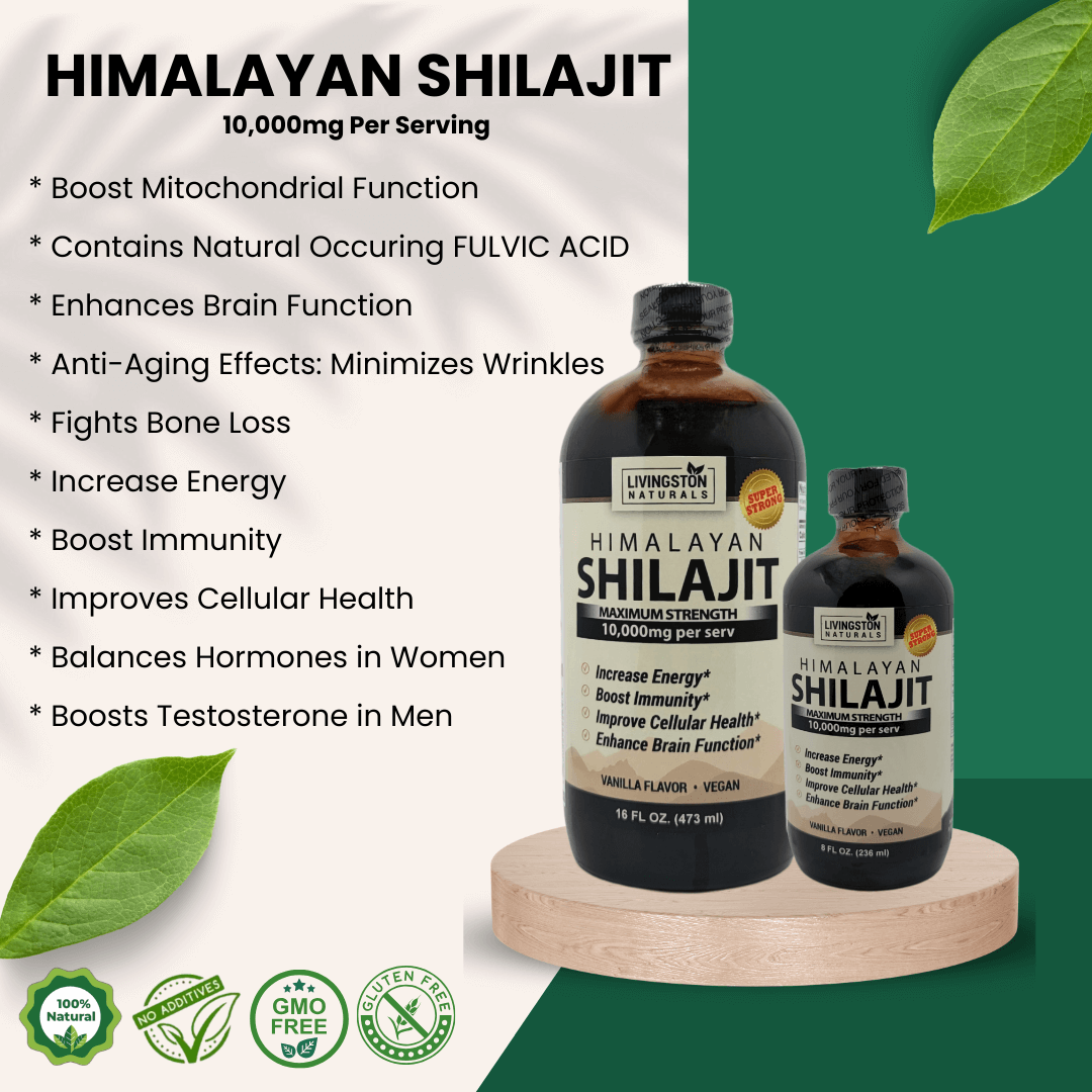 Liquid Himalayan Shilajit Maximum Strength - Prostatewellstore.com