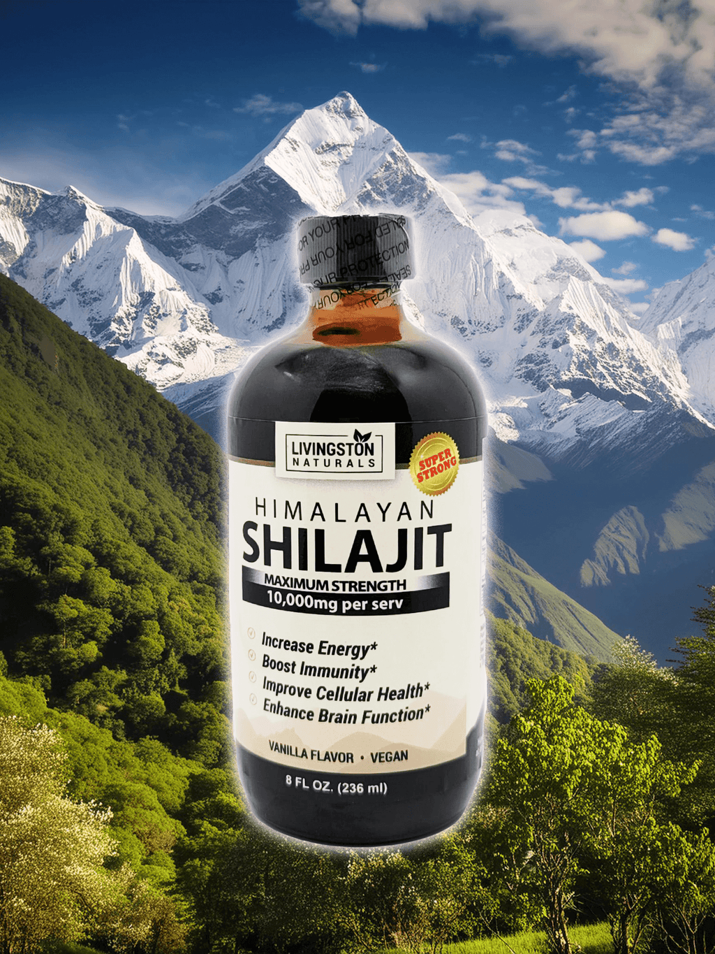 Liquid Himalayan Shilajit Maximum Strength - Prostatewellstore.com