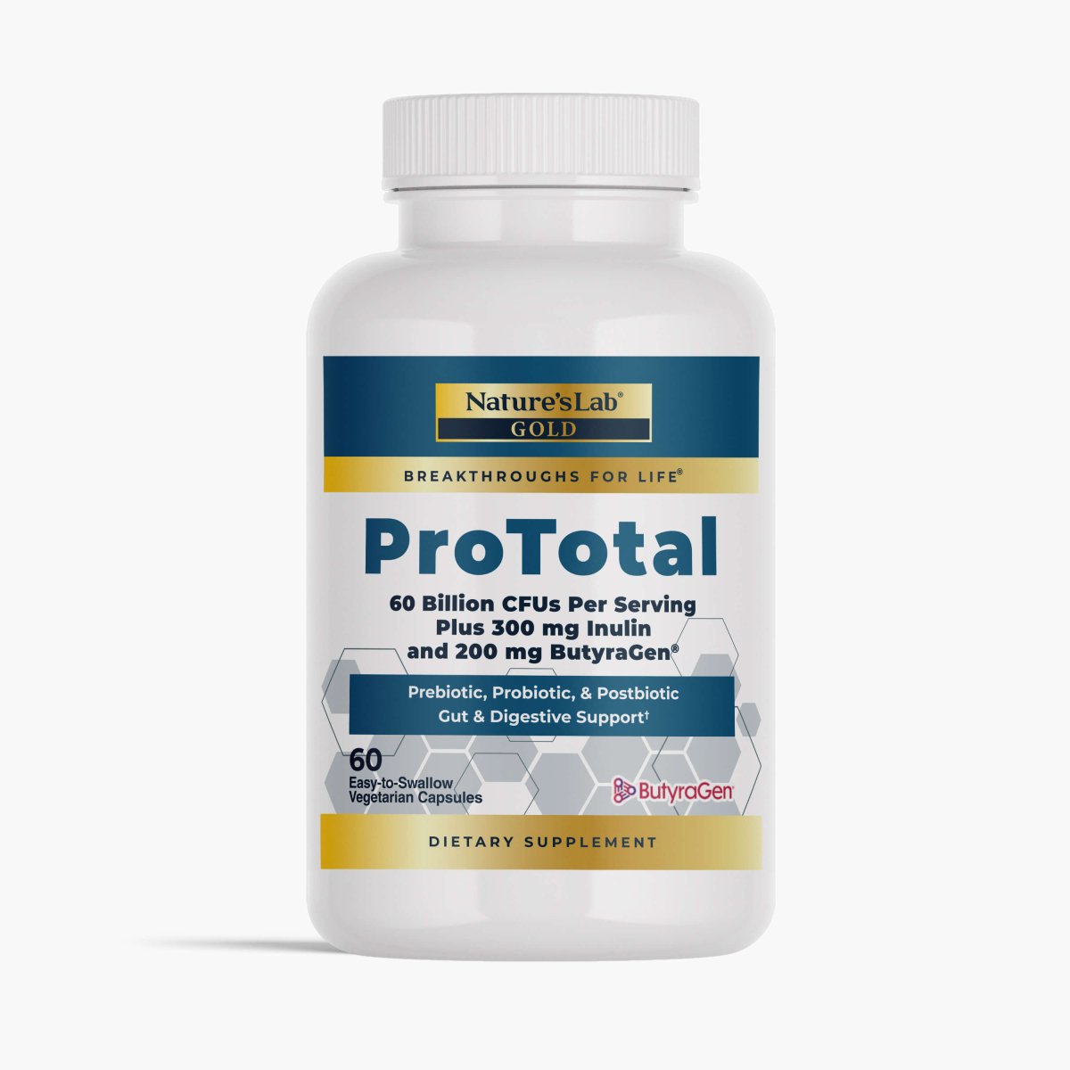 Nature's Lab Gold ProTotal - 60 Capsules - Prostatewellstore.com