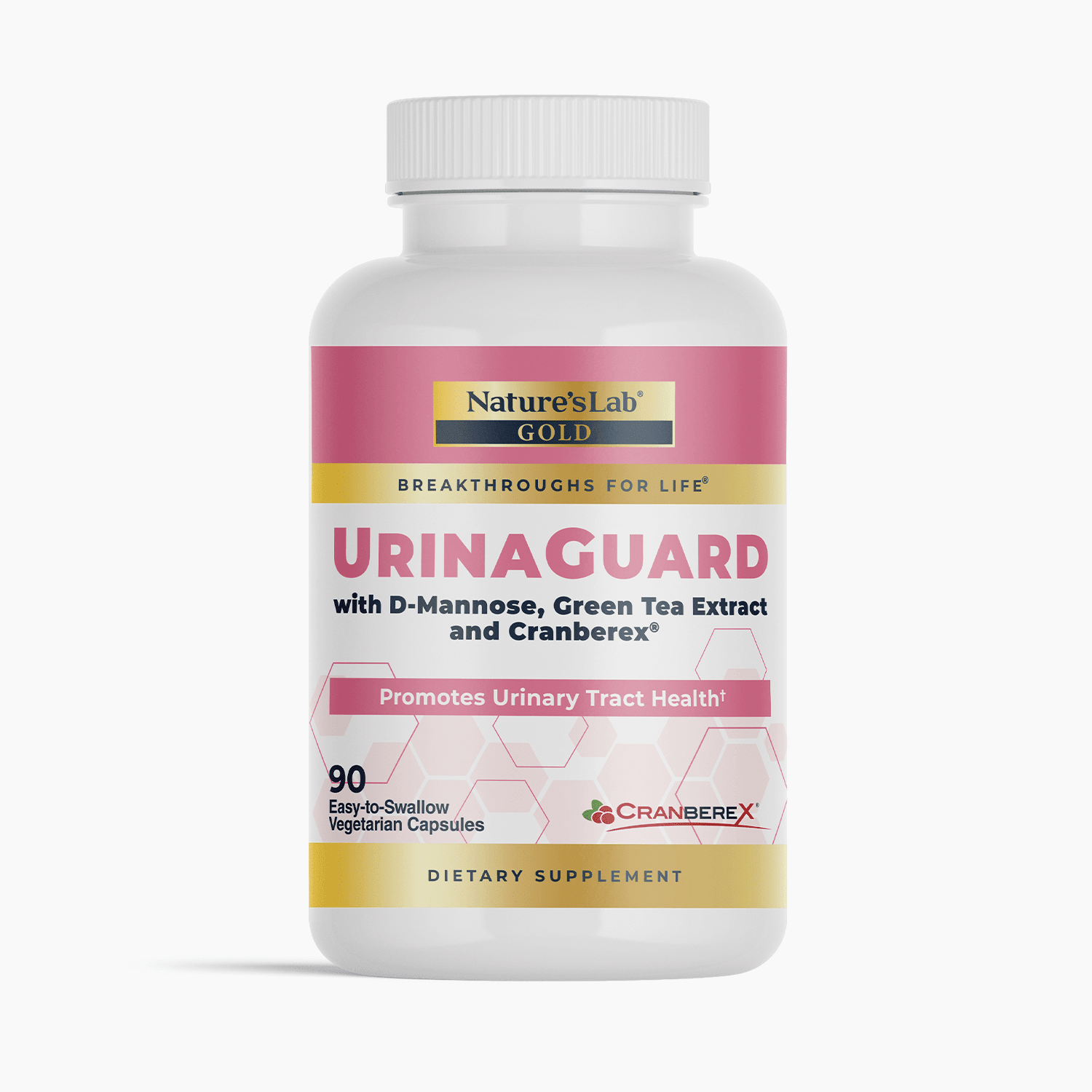 Nature's Lab Gold UrinaGuard - 90 Capsules - Prostatewellstore.com