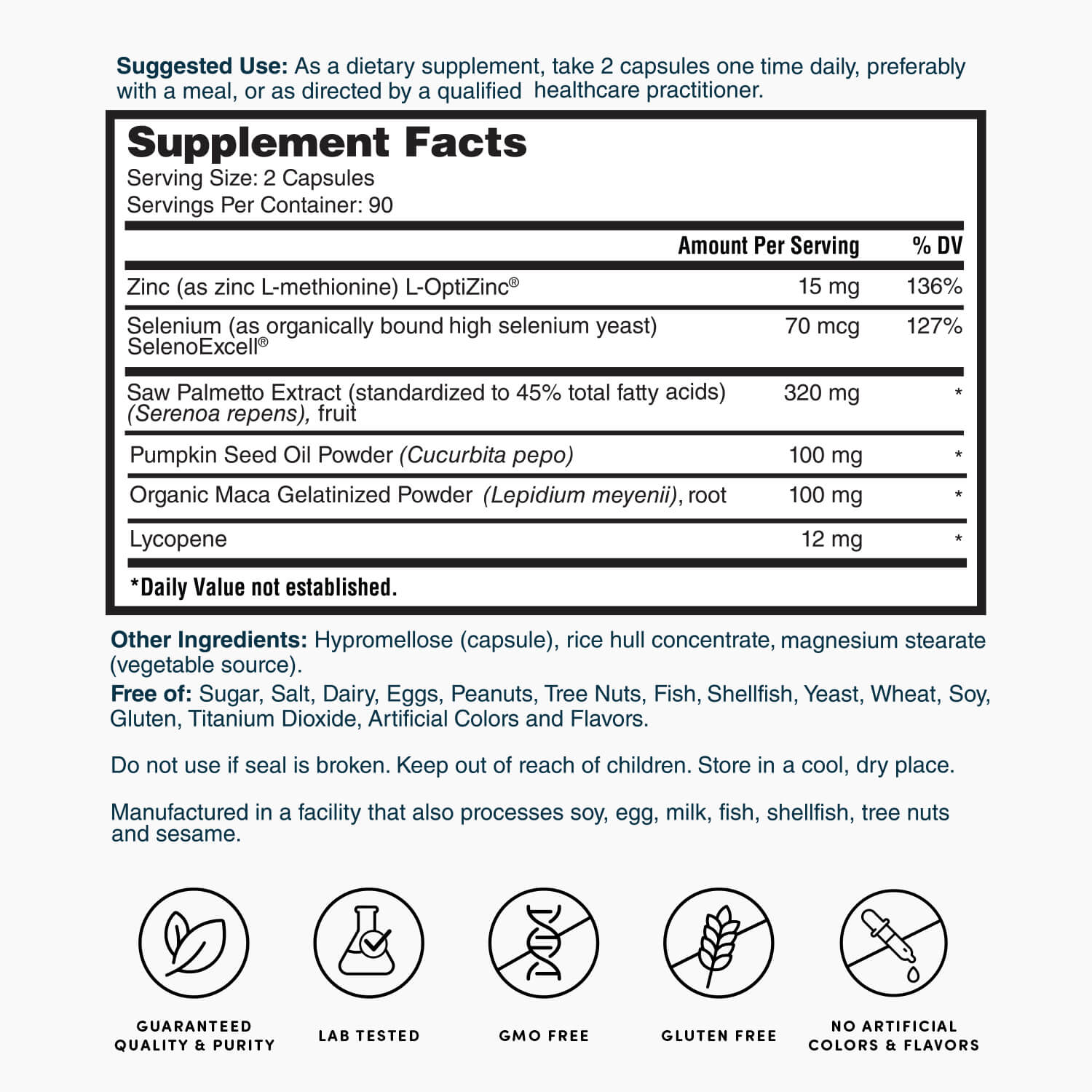 Nature's Lab Men's Advanced Kit - Prostatewellstore.com