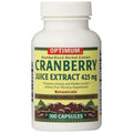 Optimum Cranberry Juice Extract Capsules 425 Mg - Prostatewellstore.com