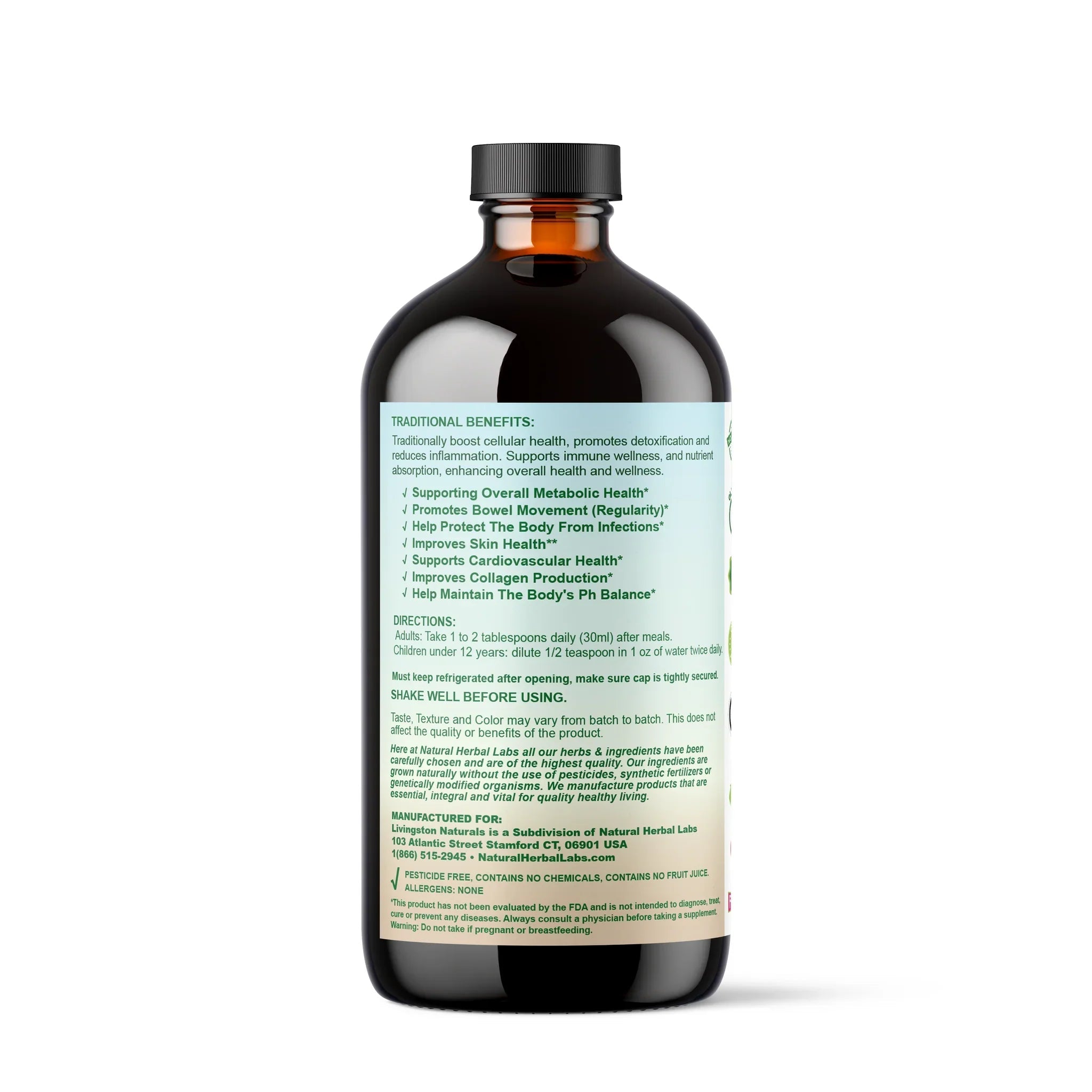 Organic Super Aloe Vera Detox - Prostatewellstore.com