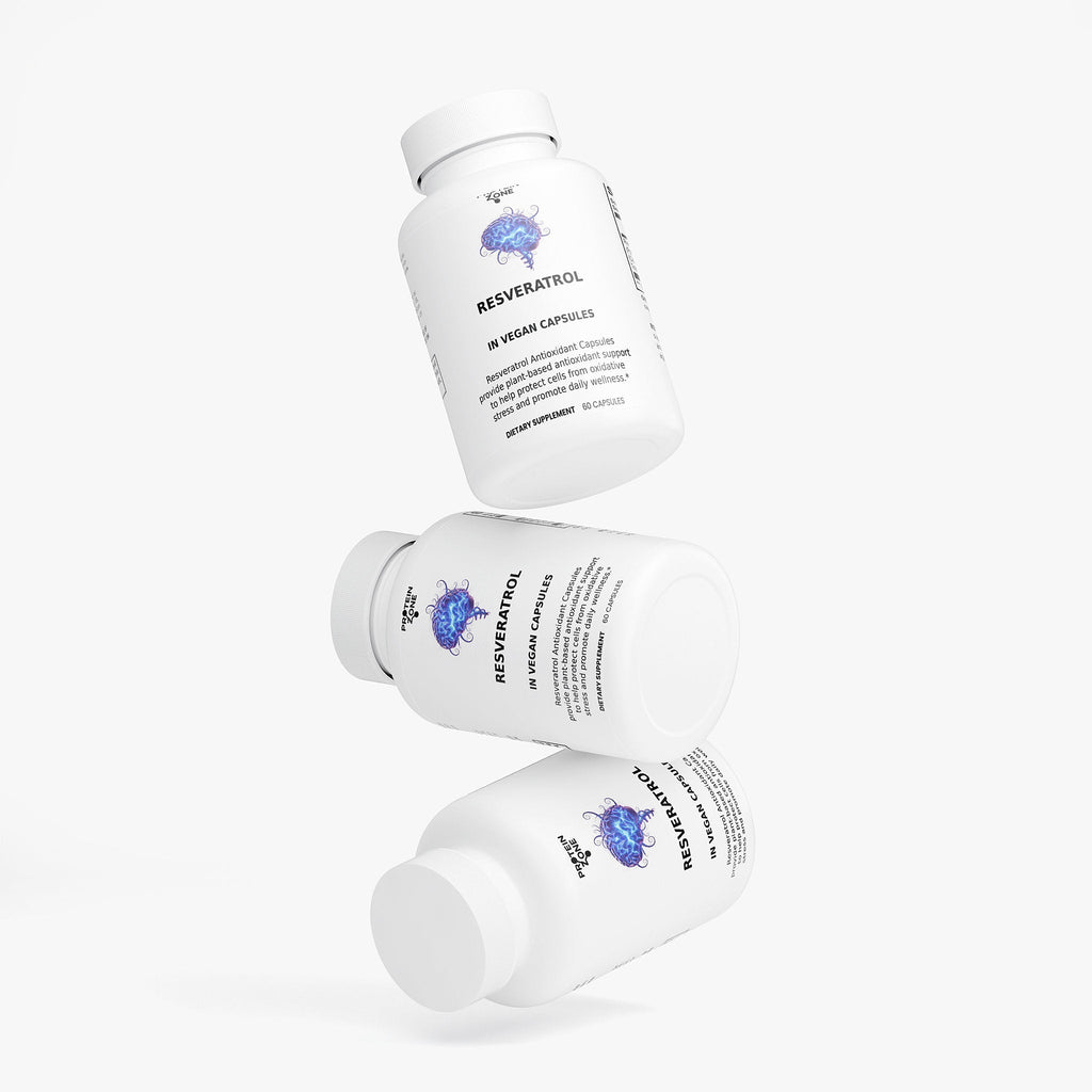Resveratrol 600mg - Cellular Health & Antioxidant Capsules - Prostatewellstore.com