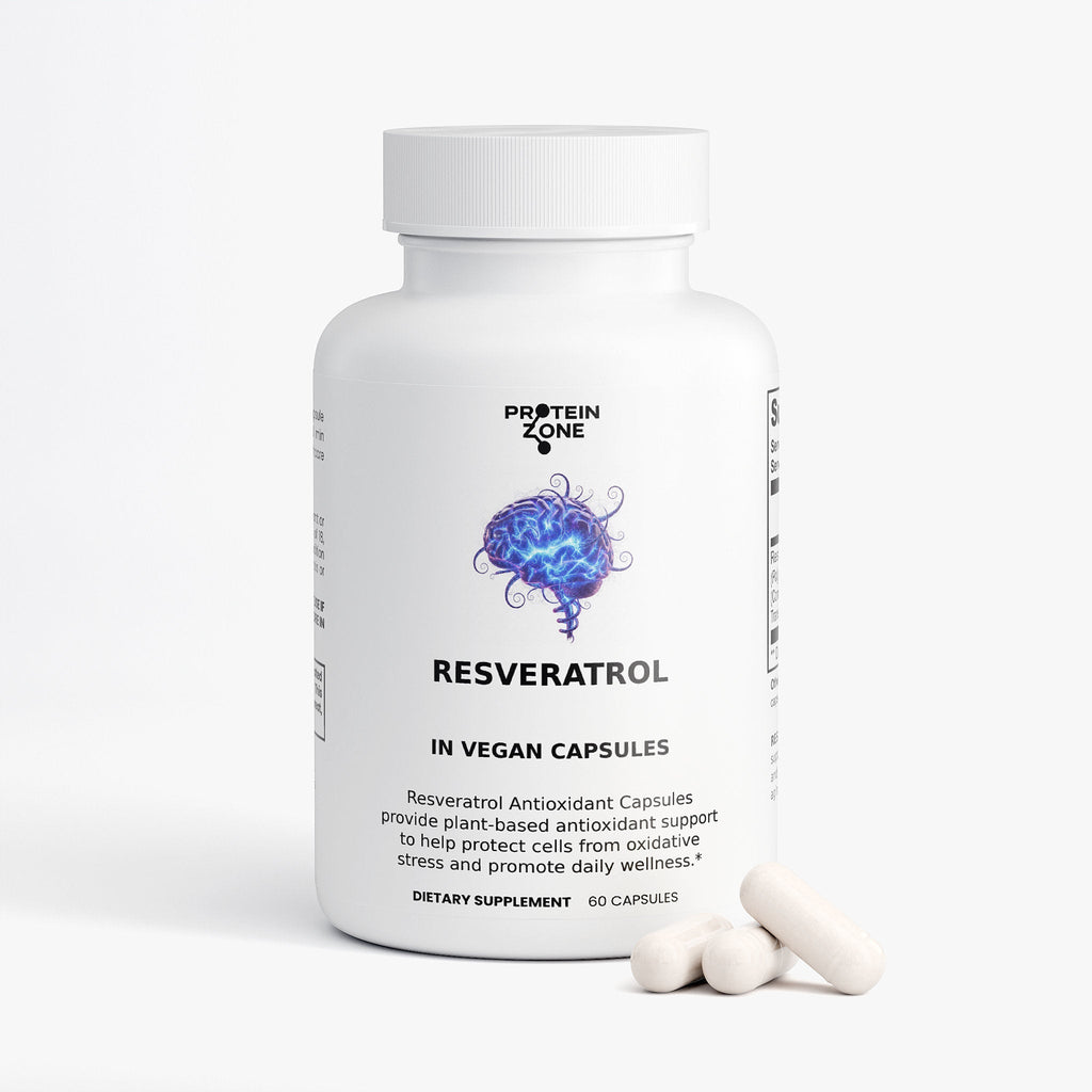 Resveratrol 600mg - Cellular Health & Antioxidant Capsules - Prostatewellstore.com