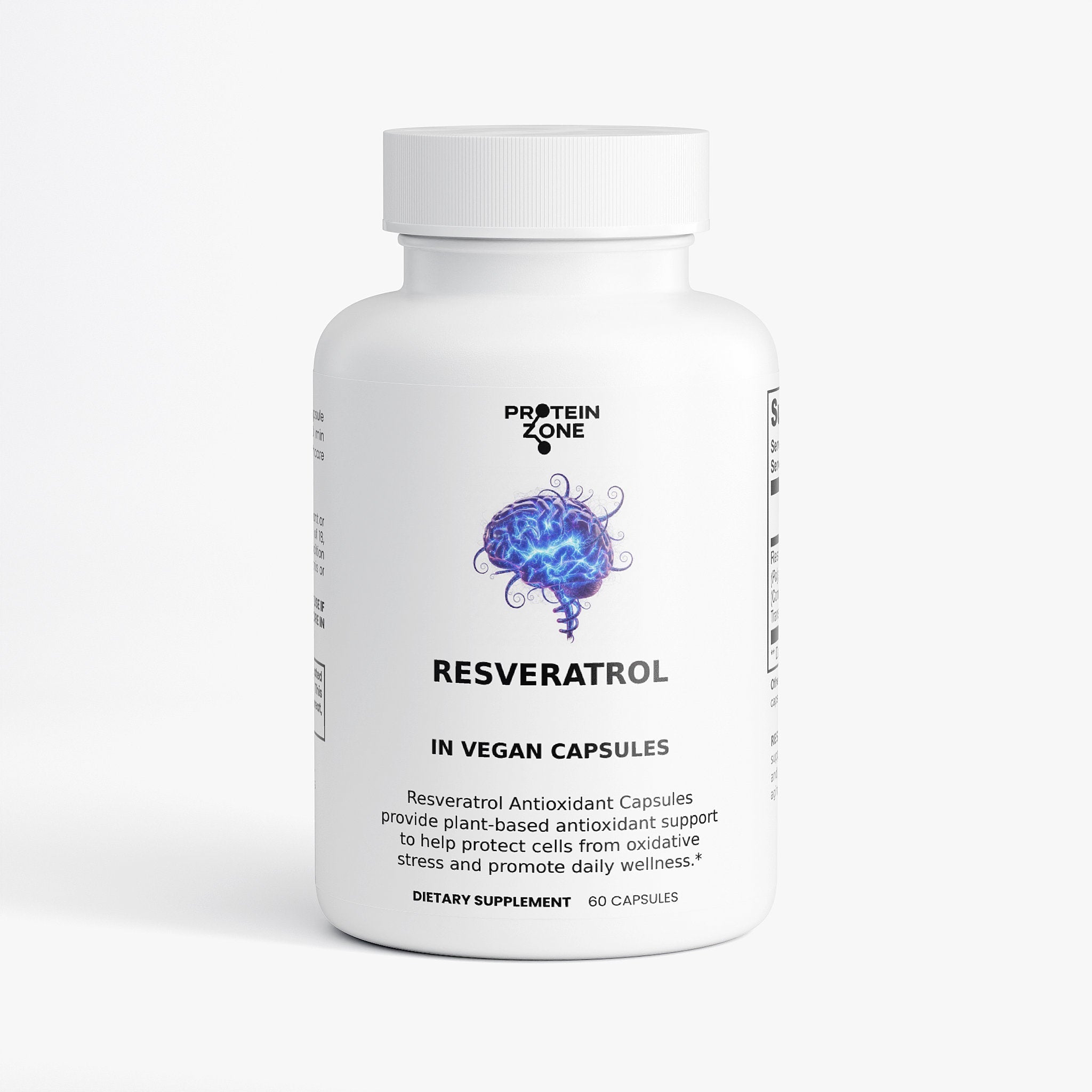Resveratrol 600mg - Cellular Health & Antioxidant Capsules - Prostatewellstore.com