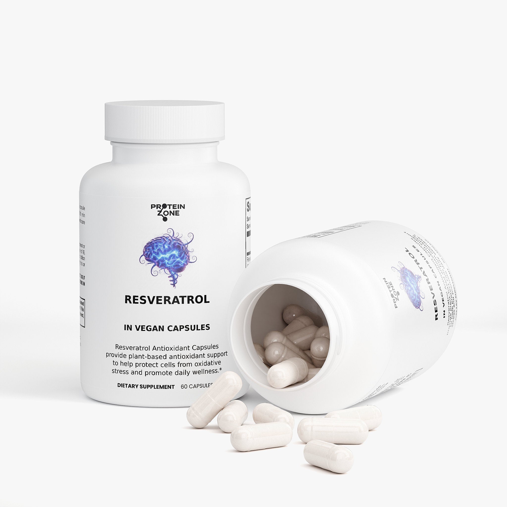 Resveratrol 600mg - Cellular Health & Antioxidant Capsules - Prostatewellstore.com