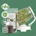 Sprout Spout Broccoli Starter Kit: Sprout Spout + 4oz or 1lb seeds + Free Sprout Scoop - Prostatewellstore.com