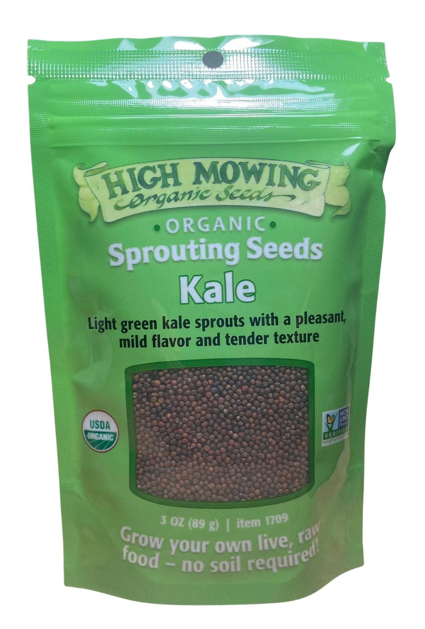 Sprouting Seeds, Organic, High Mowing - Prostatewellstore.com