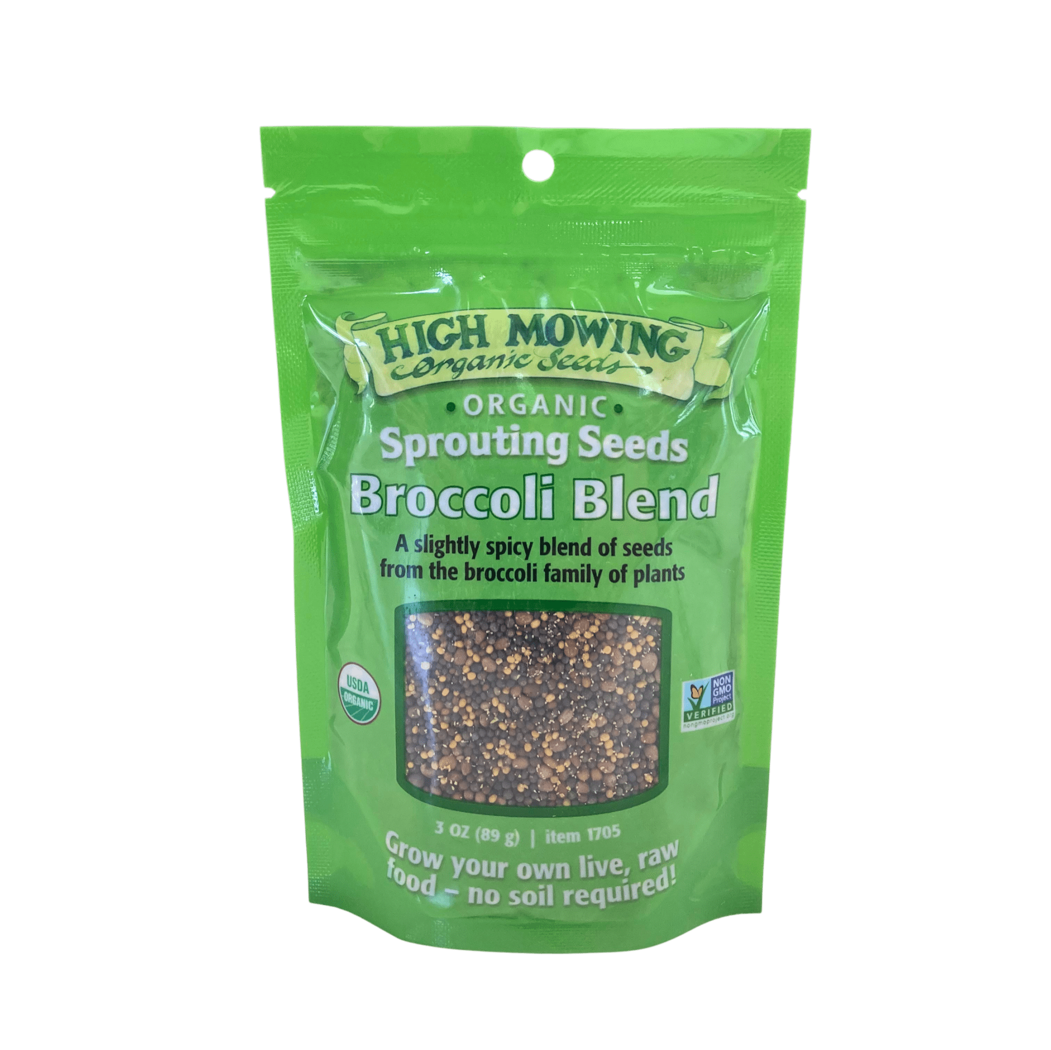 Sprouting Seeds, Organic, High Mowing - Prostatewellstore.com
