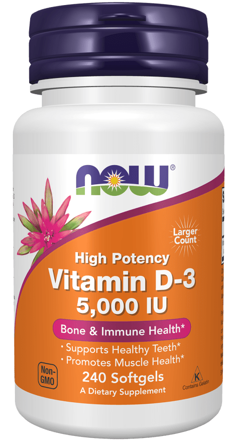 Vitamin D - 3 5,000 IU High Potency - Prostatewellstore.com