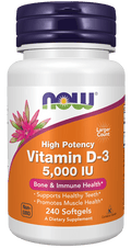 Vitamin D - 3 5,000 IU High Potency - Prostatewellstore.com