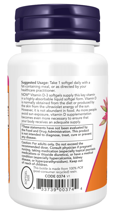 Vitamin D - 3 5,000 IU High Potency - Prostatewellstore.com