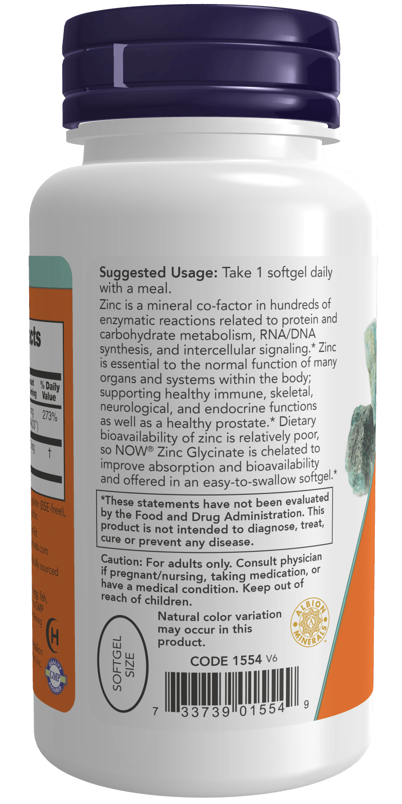 Zinc Glycinate - Prostatewellstore.com